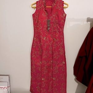 Hot Pink Desi Suit (Small)